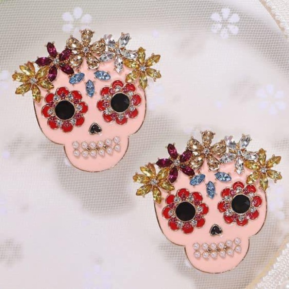 Sugar Skull Earrings